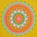 Large Print of Goldenrod Mandala