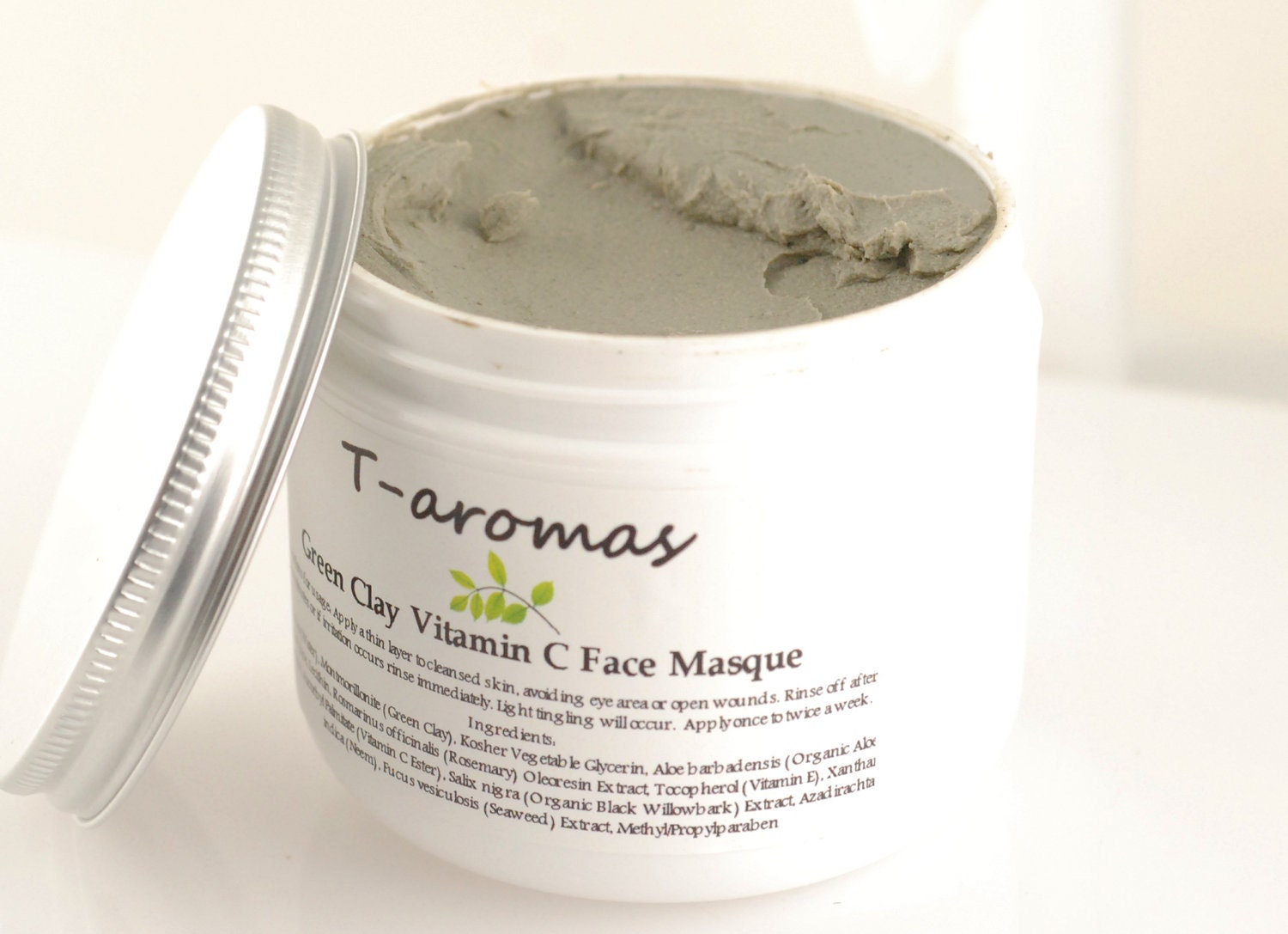 Face Mask- Green Clay Vitamin C- SALE-