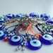 Evil Eye Handmade Glass Bead Key Chain