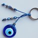 Evil Eye Handmade Glass Bead Key Chain
