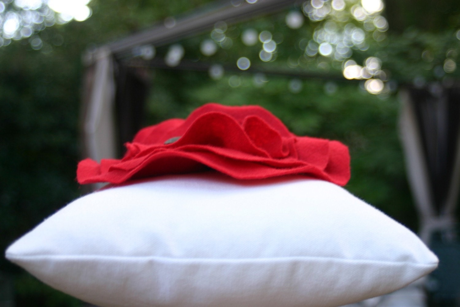 Big Poppy Pillow