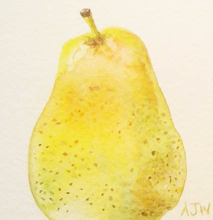 Blush Pear 6inx4in approx