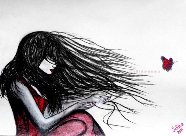 Butterfly s dream (original drawing)