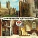 Canterbury Cathedral - Kent - United Kingdom - Vintage International Postcards