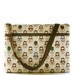 13" Macbook or Laptop bag with zipper pocket and detachable shoulder strap -Matryoshka Doll-Ready to ship