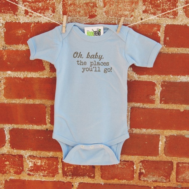 Oh baby the places you'll go infant bodysuit