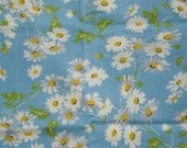 American Jane Peas and Carrots Daisies on Light Blue FQ or more