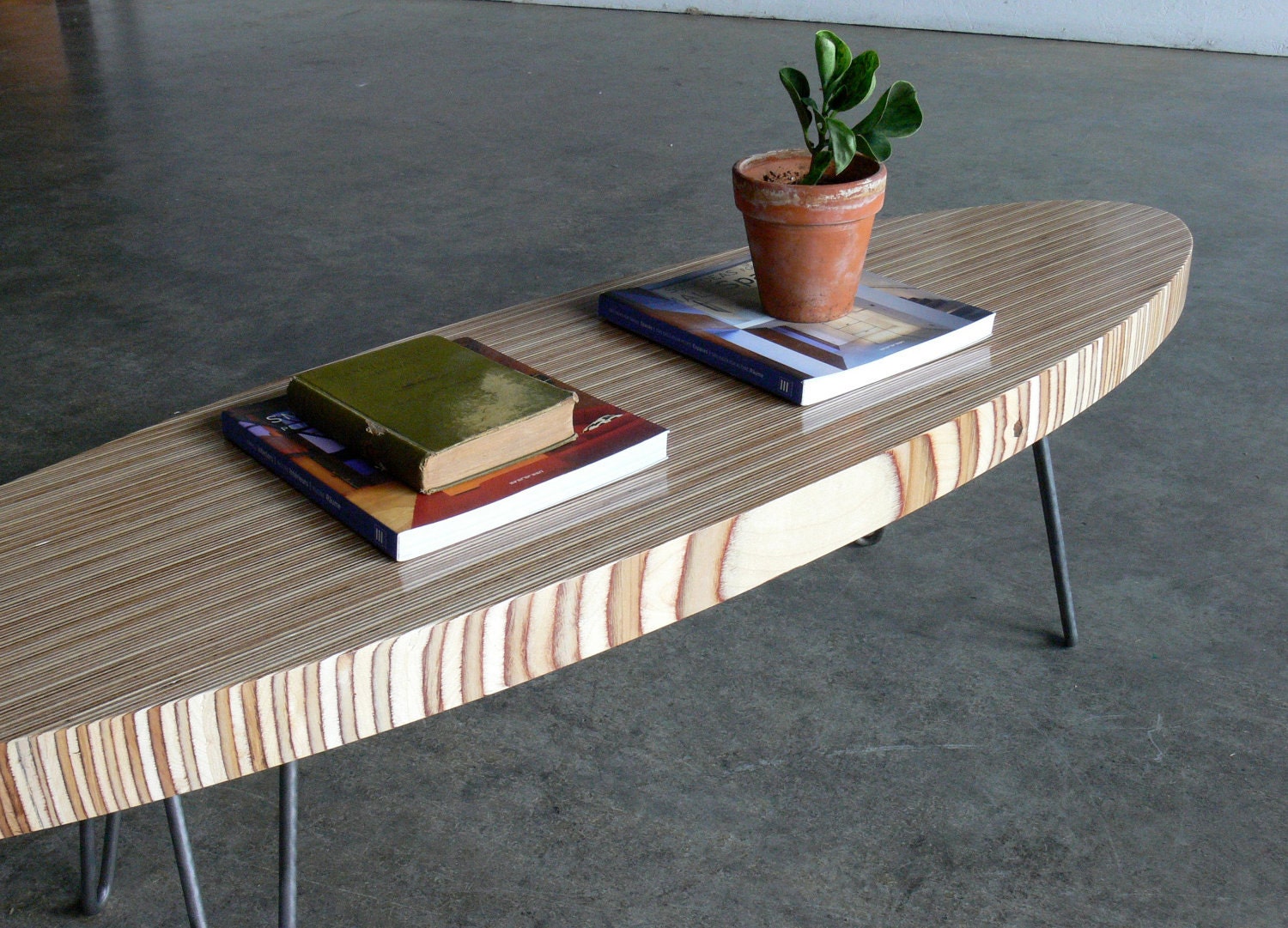 Mid Century Modern Eames Inspired Coffee Table