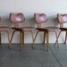Vintage Mid Century Modern Thonet Plywood Chair (Set of 4)