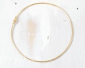 Thin Gold Bangle, Simple Knot