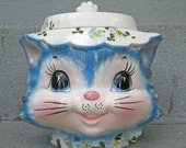 Lefton Miss Priss Kitty Cookie Jar