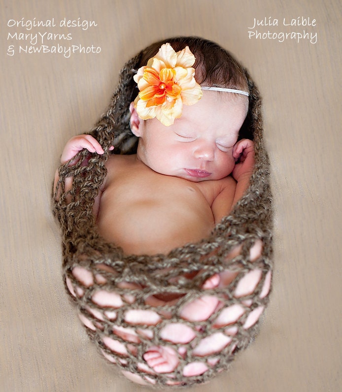 Ready to ship - BROWN Photoprop Egg Cocoon Baby Bowl Newborn or any color... Photography Session