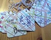 Birthday Tags Set of 8