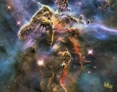 SALE Mystic Mountain 11x14 inch Fine Art Astronomy Photograph on Glossy Paper