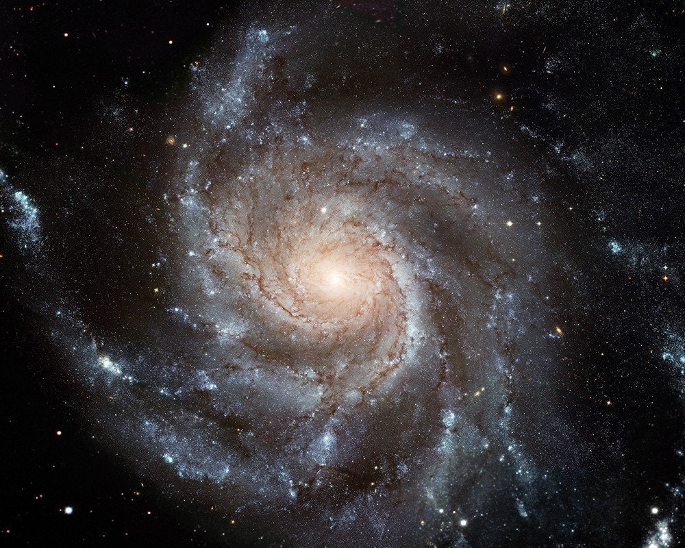 Spiral Galaxy 101-PS21 Incredible 8x10-inch Hubble Space Print on Glossy Paper