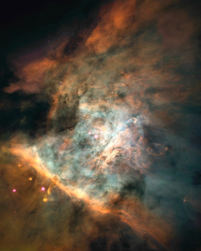 Orion Star Birthing 8x10-inch Fine Art Hubble Photo on Glossy Paper