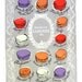 MACARONS - 16 X 20 Screen Printed Poster - Iridescent silver - Limited edition