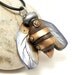 Bee Jewelry Steampunk Style Pendant Industrial Wings Copper