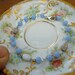 Vintage Cornflower Blue Rosary Bead Bracelet With Vintage Crucifix Beads and White Mary Bead Free Shipping US and Canada