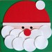 DIY Christmas Card Kit- Santa