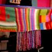 Hand Knit Indian Style Colorful Shawl Wrap Women Fall Winter