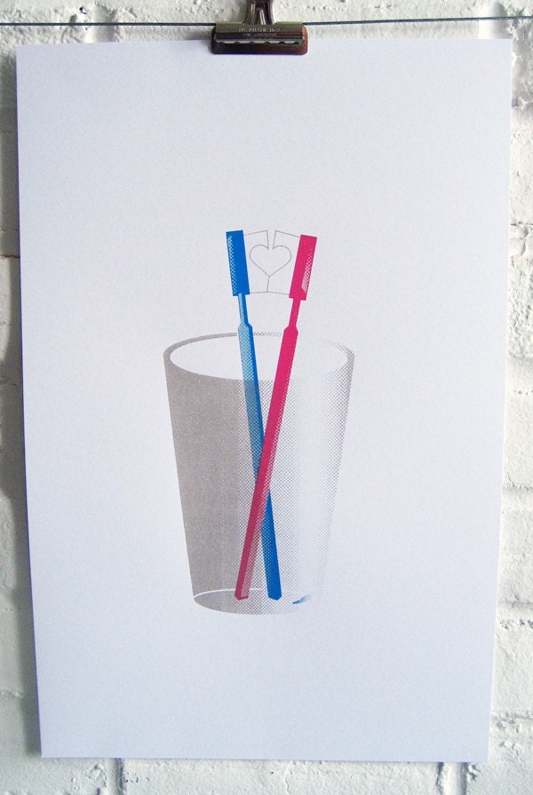 Toothbrush Print