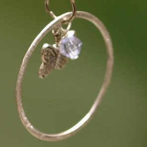 Healing and Loss Necklace - CIRCLE OF LIFE - Sterling Silver