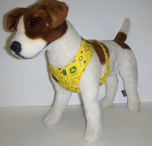 Comfort Soft Dog Harness, John Deere, Bandana.