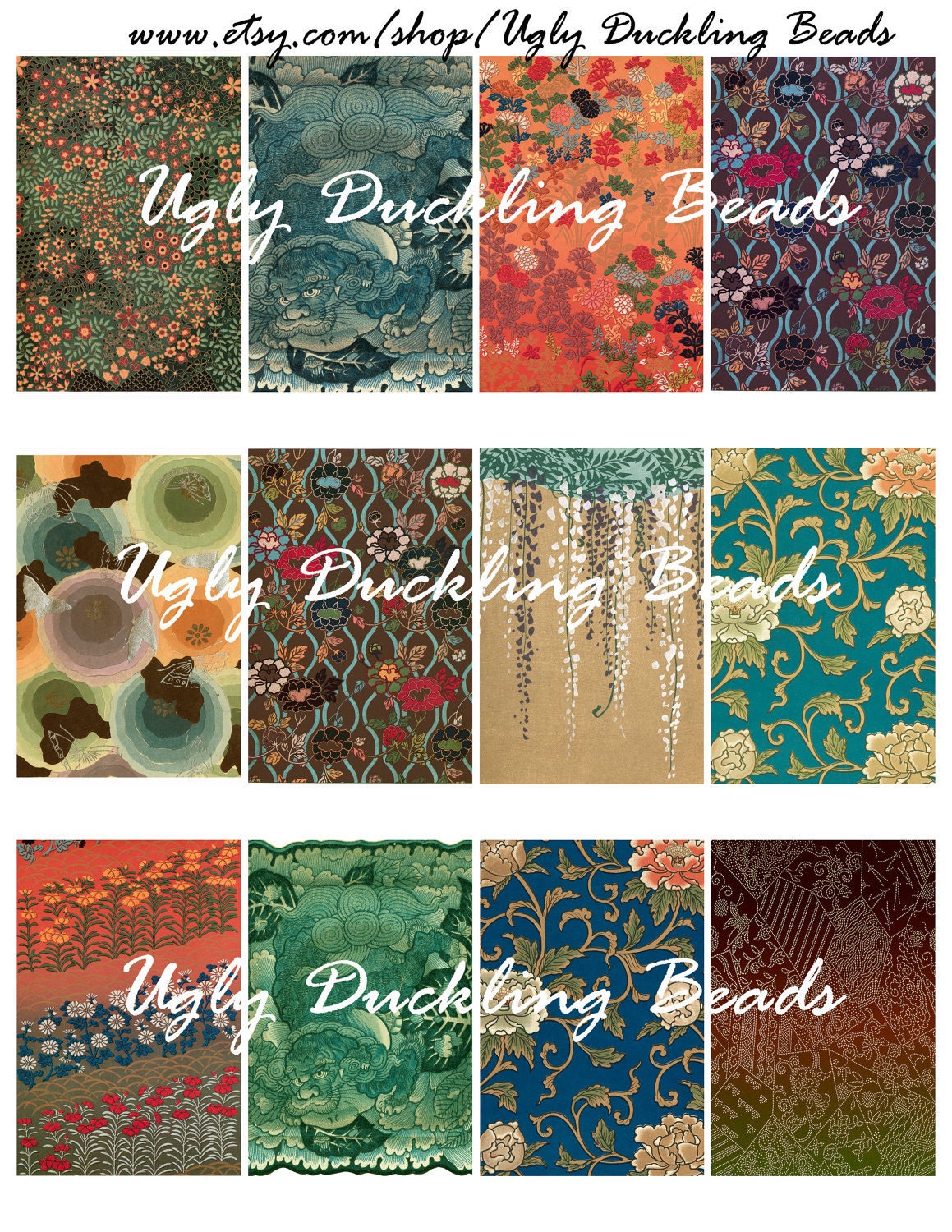 Digital Collage Sheet - Clip Art Elements- Digital Scrapbooking -"Design Boards"