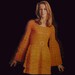 Crochet Dress Pattern 261 Vintage PDF Bell Sleeve Dress from WonkyZebra