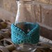 Cinched Turquoise Bow Cuff