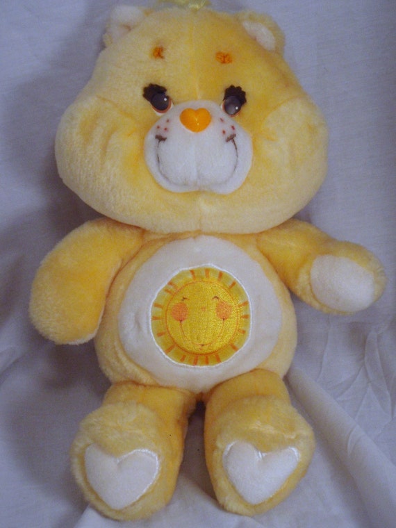 care bears medium plush funshine