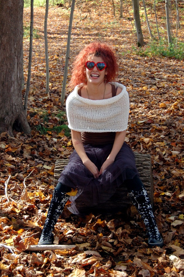 Snowy Chunky Cowl