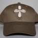 Baseball Cross Hat in Khaki