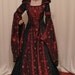 medieval renaissance VAMPIRE HALLOWEEN wedding handfasting dress custom made