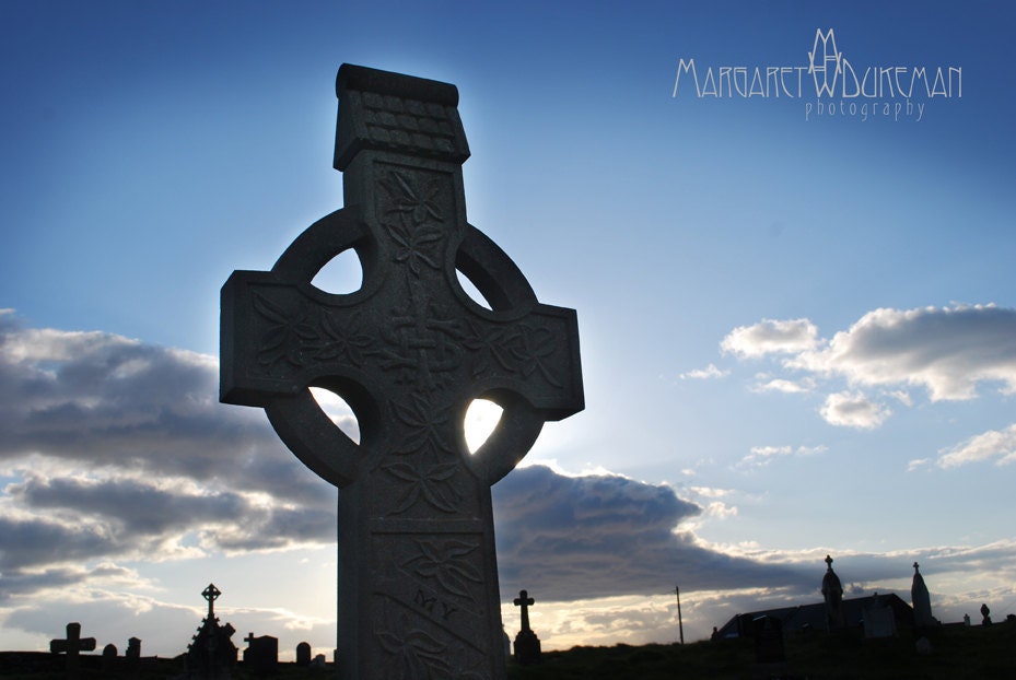Beginning of a New Day Celtic Cross, Ireland, 8x12