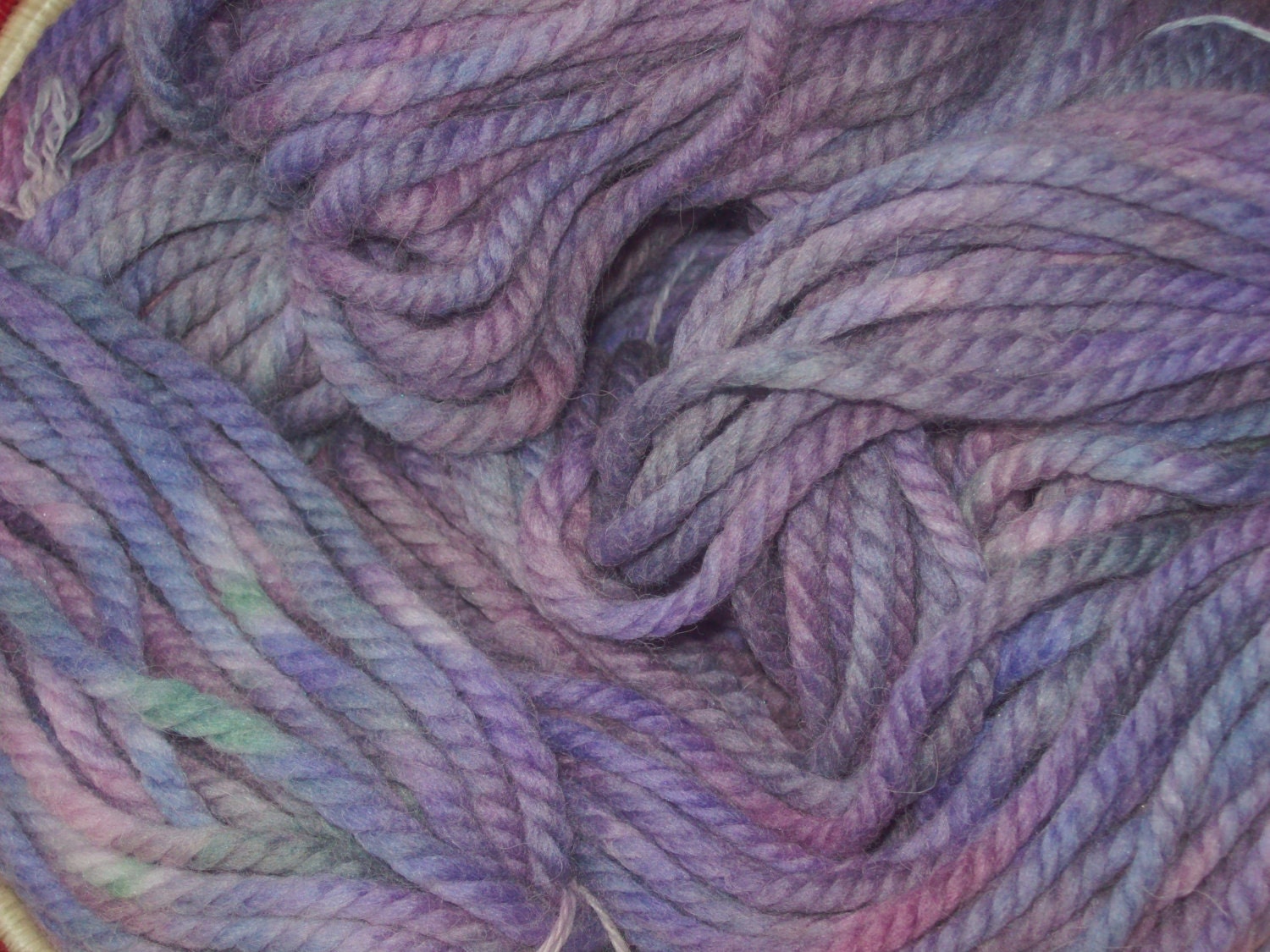Merino/Alpaca/Silk Super Chunky Yarn 72 yards/100 gms-Enchanted April