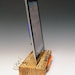 iPad dock. Charge and sync. Handmade from repurposed tools and recycled two by four. Functional desk art. FAST SHIPPING. 146
