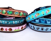 Any 1 inch Dog Collar  - Medium to XL - make it custom for your pup
