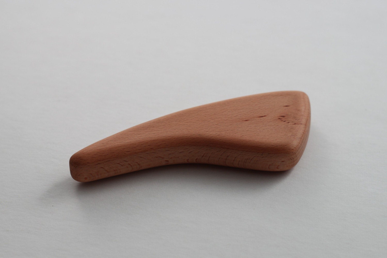 Wooden Tusk Rattle- Beech