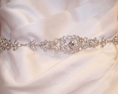 Sophia - Vintage Style Rhinestone Bridal Belt