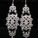 Antoinette - Rhinestone Earrings with a Vintage Flair