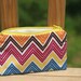 Small Zipper Pouch - Chevron Multicolor