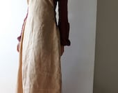 Medieval Long Linen Tunic Dress - Custom clothes - LARP - linen jumper - LoreTree