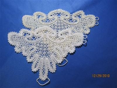 Prom Lace, Fingerless Bridal Gloves, elegant, delicate and embroidered  for Wedding or Special Occasion.  Chose your own color.