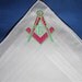 Fraternal, Alumni Gifts for Men. Handsome Embroidered Handkerchief, Gift Boxed for Christmas or Chanukah or Hanukkah