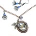Steampunk Necklace and Earring Set