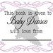 Build-A-Library Baby Shower Invite & Bookplate Sticker Combo - PRINTABLE JPGs ONLY