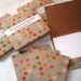 Set of 16 Matchbook Notebooks / birthday polka dot