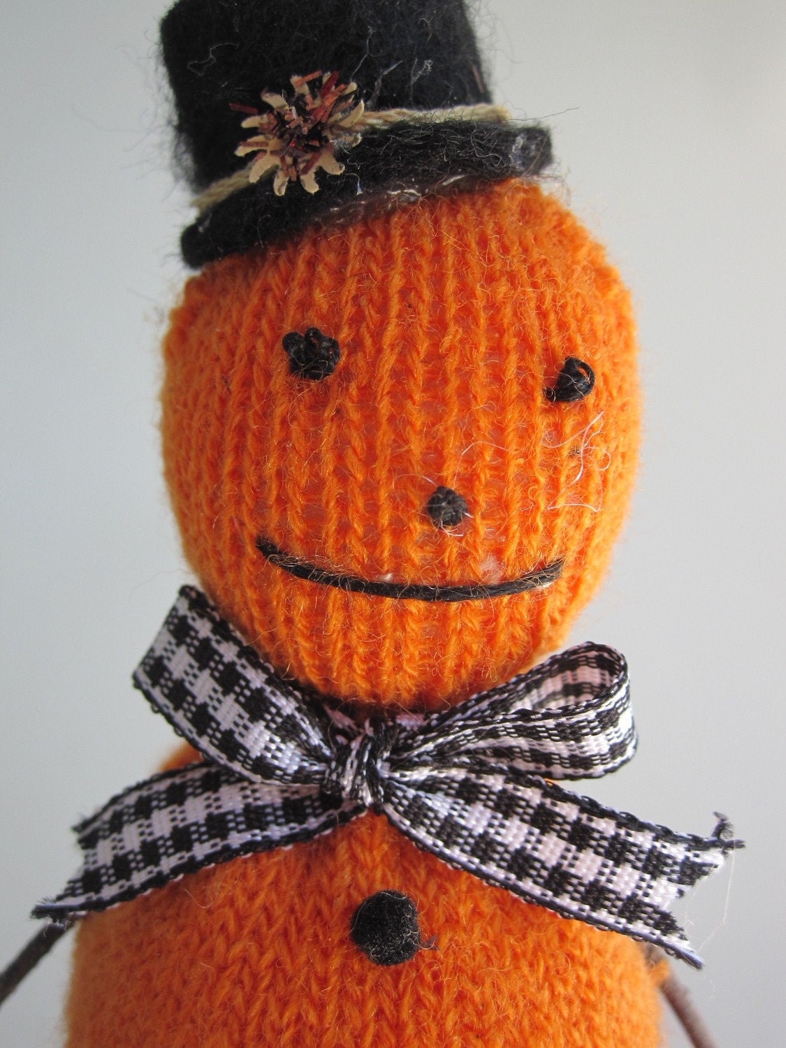 Darling Little Halloween Pumpkin Man